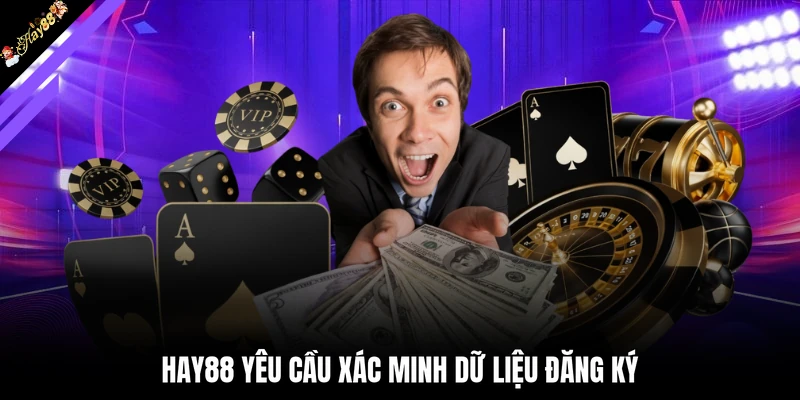 HAY88 yêu cầu xác minh dữ liệu đăng ký